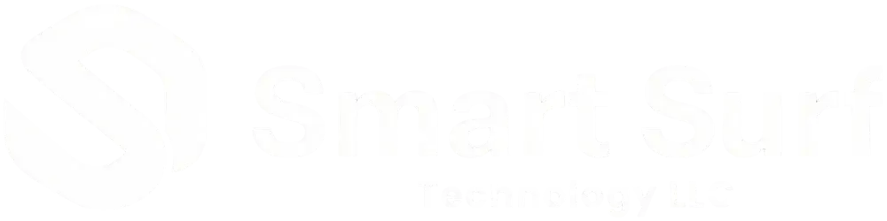 smart surf white logo